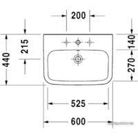 Duravit DuraStyle 60x44 (2319600000)