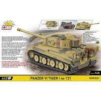 Конструктор Cobi Historical Collection WWII Panzer VI Tiger I no 131 - Превью изображения №4 — Интернет-магазин Time-Shop