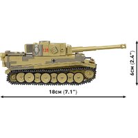Конструктор Cobi Historical Collection WWII Panzer VI Tiger I no 131 - Превью изображения №7 — Интернет-магазин Time-Shop