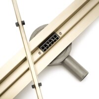 Трап/канал Rea Neo Slim Pro 600 (зеркальный золотой) - Превью изображения №3 — Интернет-магазин Time-Shop