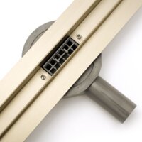 Трап/канал Rea Neo Slim Pro 600 (зеркальный золотой) - Превью изображения №6 — Интернет-магазин Time-Shop