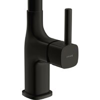 Смеситель Cersanit Elio однорычажный 68261 (черный) - Превью изображения №3 — Интернет-магазин Time-Shop