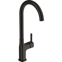 Смеситель Cersanit Elio однорычажный 68261 (черный) - Превью изображения №2 — Интернет-магазин Time-Shop