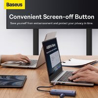 Док-станция Baseus Flite Series 7-Port Hub B00052805813-00 - Превью изображения №4 — Интернет-магазин Time-Shop