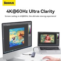 Док-станция Baseus Flite Series 7-Port Hub B00052805813-00 - Превью изображения №3 — Интернет-магазин Time-Shop