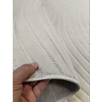 Ковер для жилой комнаты Radjab Carpet Сканди Сизаль Прямоугольник 10937B 12239RK (3x4, Krem/Krem) - Превью изображения №5 — Интернет-магазин Time-Shop