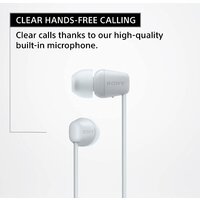 Наушники Sony WI-C100 (белый) - Превью изображения №6 — Интернет-магазин Time-Shop