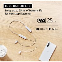 Наушники Sony WI-C100 (белый) - Превью изображения №3 — Интернет-магазин Time-Shop