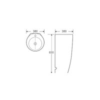 Умывальник WeltWasser LEERBACH 3838 GL-WT - Превью изображения №2 — Интернет-магазин Time-Shop
