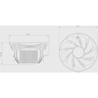 Кулер для процессора DeepCool Archer Bigpro V2 G-U-ARCHER-ARNNNN-G-3 - Превью изображения №6 — Интернет-магазин Time-Shop