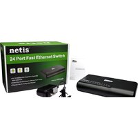 Неуправляемый коммутатор Netis ST3124P - Превью изображения №4 — Интернет-магазин Time-Shop