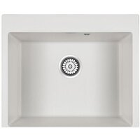 Кухонная мойка Paulmark Kante 60 PM106052-WH - Превью изображения №1 — Интернет-магазин Time-Shop