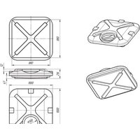 Бак ЭкоПром Rostok 110 л (с подогревом) - Превью изображения №2 — Интернет-магазин Time-Shop