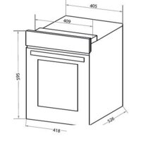 Электрический духовой шкаф HOMSair OEF451BK - Превью изображения №14 — Интернет-магазин Time-Shop