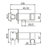 Гигиенический душ Shevanik S147H - Превью изображения №2 — Интернет-магазин Time-Shop