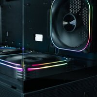 Корпус XASTRA Q500 6ARGB-FG-C10-UC (черный) - Превью изображения №9 — Интернет-магазин Time-Shop