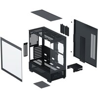 Корпус XASTRA Q500 6ARGB-FG-C10-UC (черный) - Превью изображения №10 — Интернет-магазин Time-Shop
