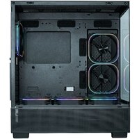 Корпус XASTRA Q500 6ARGB-FG-C10-UC (черный) - Превью изображения №4 — Интернет-магазин Time-Shop