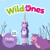 Электрическая зубная щетка Brush-Baby WildOnes Hippo - Превью изображения №5 — Интернет-магазин Time-Shop