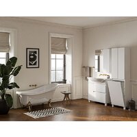  Belux Шкаф Неаполь П 50 К (1, белый глянцевый) - Превью изображения №3 — Интернет-магазин Time-Shop