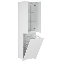  Belux Шкаф Неаполь П 50 К (1, белый глянцевый) - Превью изображения №2 — Интернет-магазин Time-Shop