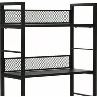 Стеллаж Signal Raw R4 (черный) - Превью изображения №2 — Интернет-магазин Time-Shop