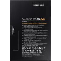 SSD Samsung 870 Evo 2TB MZ-77E2T0BW - Превью изображения №7 — Интернет-магазин Time-Shop