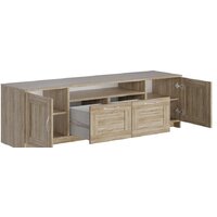 Тумба Mio Tesoro Сириус 2 двери и 2 ящика 156x47 2.02.03.330.3 (дуб сонома) - Превью изображения №3 — Интернет-магазин Time-Shop