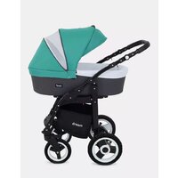 Универсальная коляска Rant Dream (2 в 1, 08 серый/темно-зеленый) - Превью изображения №10 — Интернет-магазин Time-Shop