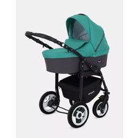 Универсальная коляска Rant Dream (2 в 1, 08 серый/темно-зеленый) - Превью изображения №14 — Интернет-магазин Time-Shop