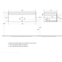  Cezares Тумба под умывальник SLIDER-1000-1C-SO-BO - Превью изображения №8 — Интернет-магазин Time-Shop