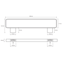 Держатель для полотенца Bemeta Nero 135004080 - Превью изображения №2 — Интернет-магазин Time-Shop