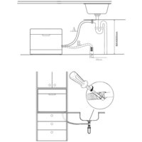 Настольная посудомоечная машина Korting KDF 2050 W - Превью изображения №4 — Интернет-магазин Time-Shop