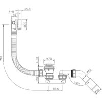 Сифон Roxen R70S-CH - Превью изображения №12 — Интернет-магазин Time-Shop