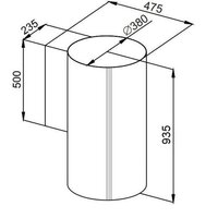 Кухонная вытяжка MAUNFELD Lee Side 397 (золотой) - Превью изображения №2 — Интернет-магазин Time-Shop