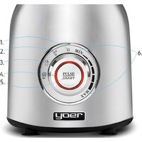 Стационарный блендер Yoer JB03S - Превью изображения №2 — Интернет-магазин Time-Shop