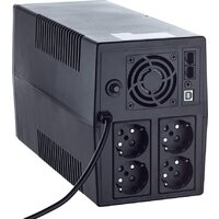 Источник бесперебойного питания Kiper Power B2000 USB (2000VA/1200W) - Превью изображения №3 — Интернет-магазин Time-Shop