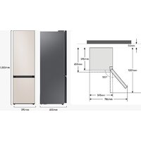 Холодильник Samsung Bespoke RB34C7B5CAP/EF - Превью изображения №6 — Интернет-магазин Time-Shop