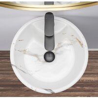 Умывальник Rea Blanka (матовый камень) - Превью изображения №4 — Интернет-магазин Time-Shop