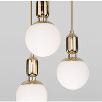 Подвесная люстра Евросвет Bubble 50151/3 (золото) - Превью изображения №3 — Интернет-магазин Time-Shop