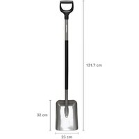 Лопата совковая Fiskars 1066712 - Превью изображения №4 — Интернет-магазин Time-Shop