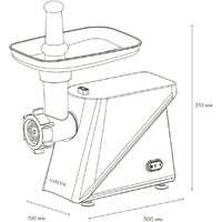 Мясорубка Garlyn MG-1000 - Превью изображения №6 — Интернет-магазин Time-Shop