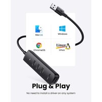 USB-хаб Ugreen CM416 80657 - Превью изображения №3 — Интернет-магазин Time-Shop