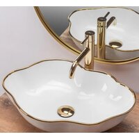 Умывальник Rea Pearl U0696 - Превью изображения №4 — Интернет-магазин Time-Shop