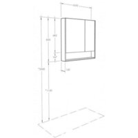  Акватон Шкаф с зеркалом Сканди 90 1A252302SD010 - Превью изображения №4 — Интернет-магазин Time-Shop