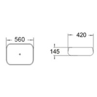 Умывальник SantiLine SL-1045 - Превью изображения №2 — Интернет-магазин Time-Shop