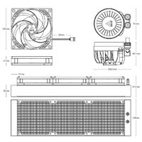 Система жидкостного охлаждения для процессора Arctic Liquid Freezer III 420 A-RGB White ACFRE00153A - Превью изображения №3 — Интернет-магазин Time-Shop