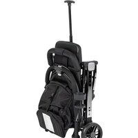 Коляска прогулочная «книга» Farfello Comfy Go Comfort CG-301 (абсолютно черный) - Превью изображения №7 — Интернет-магазин Time-Shop