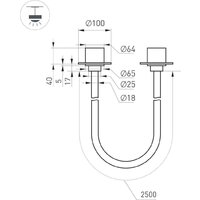 Подвесная люстра Arlight SP-Tropic-Built-Trimless-R18-L2500-36W Day4000 043375 - Превью изображения №2 — Интернет-магазин Time-Shop