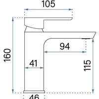 Смеситель Rea Argus B6210 (черный матовый) - Превью изображения №7 — Интернет-магазин Time-Shop